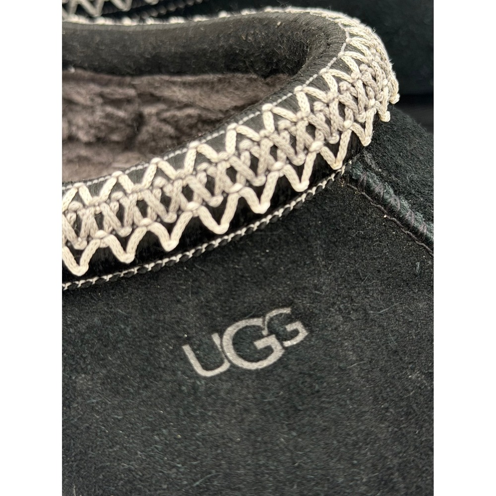 UGG Tazz Platform Slippers Womens 8 Black Suede 1122553 - Picture 5 of 10